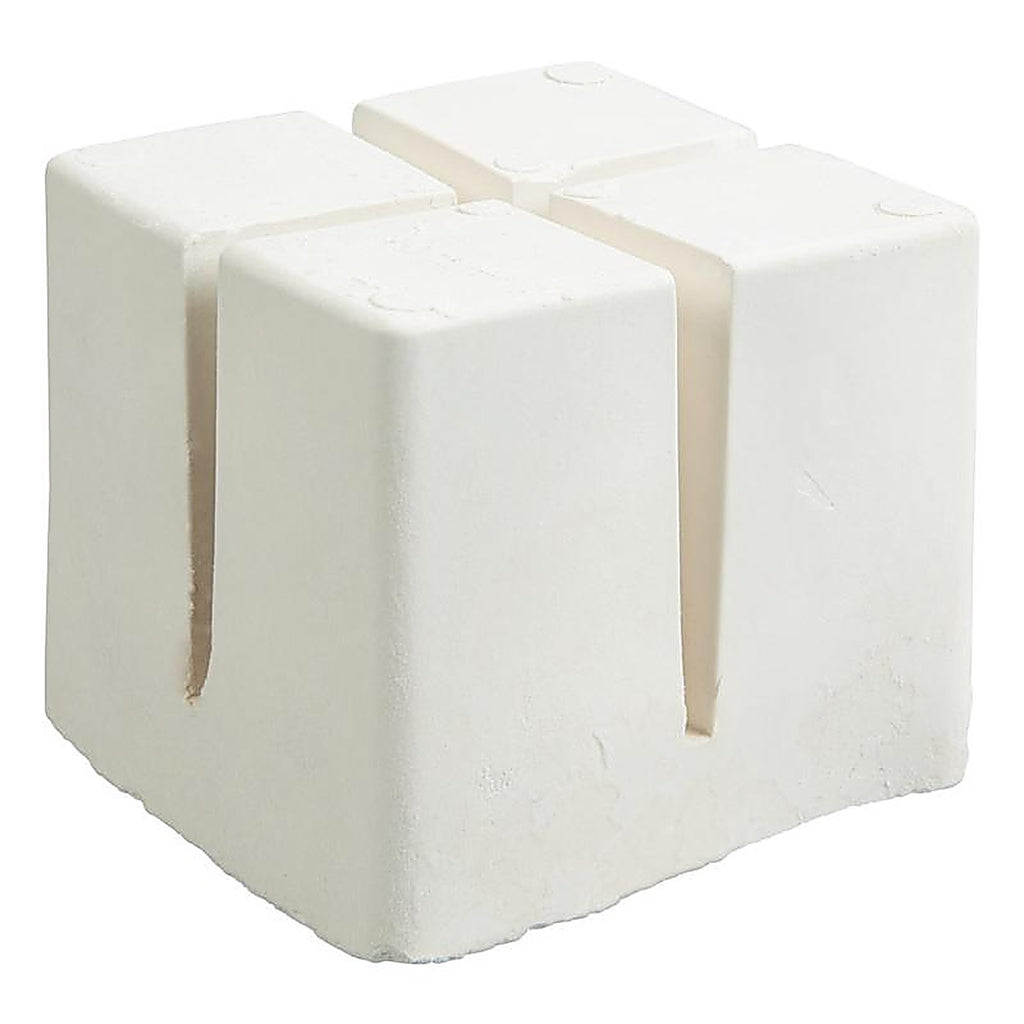Dial - 5255 - 3 in. H x 3 in. W Plastic White Fresh Air
