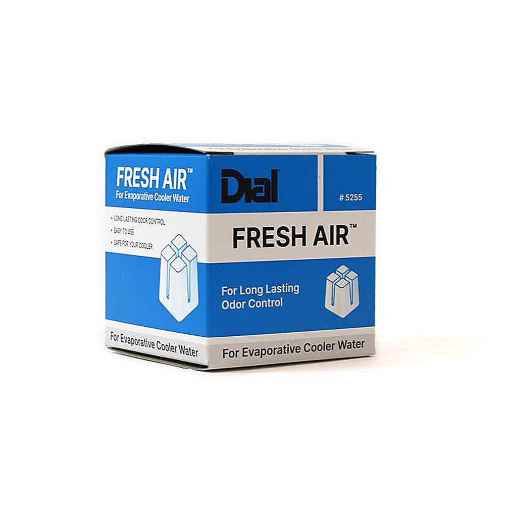 Dial - 5255 - 3 in. H x 3 in. W Plastic White Fresh Air
