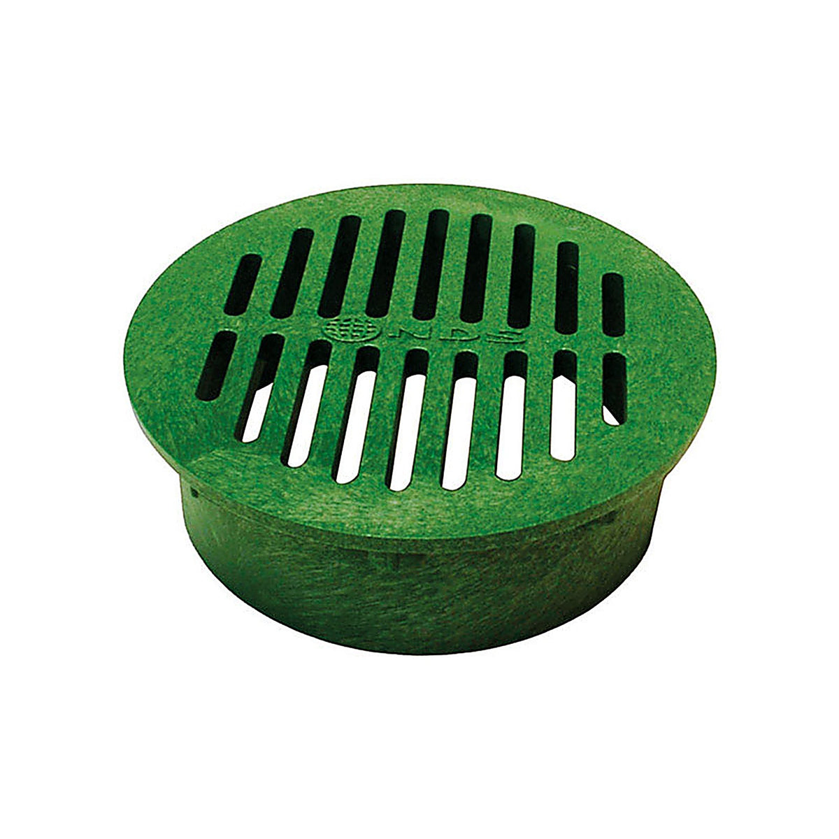 NDS - 50 - 6 in. Green Round Polyolefin Drain Grate