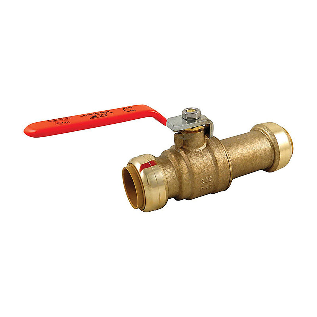 SharkBite - 24737LF - 1 in. Brass Push Fit Slip Ball Valve Full Port