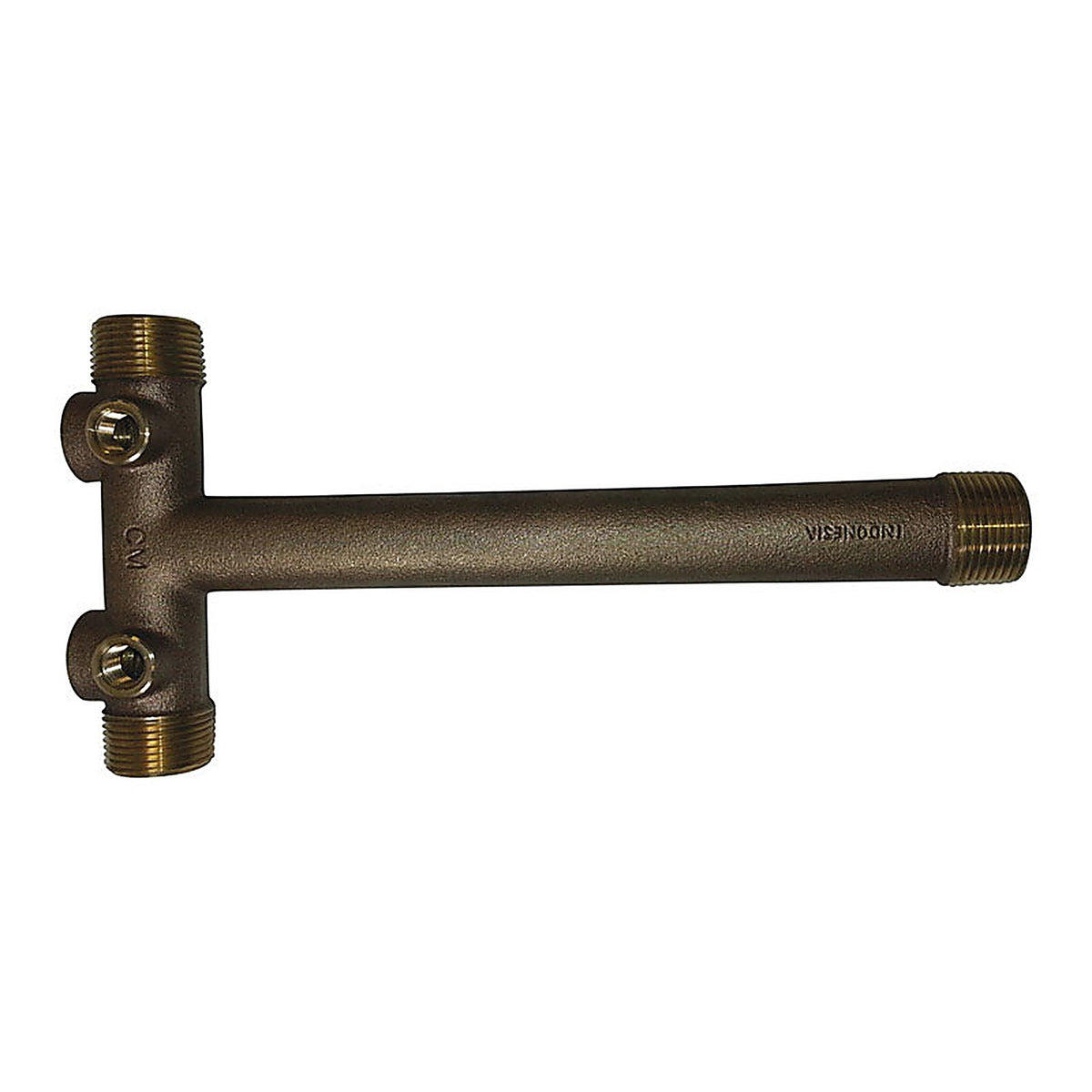 Campbell - RSTC4-3TLF - Brass Brown 1 in. Tank Cross