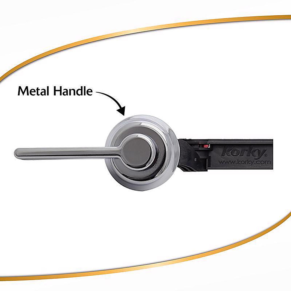 Korky - 6050BP - StrongARM Classic Style, Chrome Tank Lever