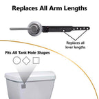 Korky - 6050BP - StrongARM Classic Style, Chrome Tank Lever