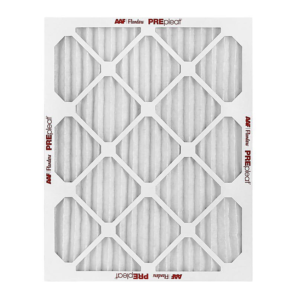 AAF Flanders - 80055.012025 - 20 in. W X 25 in. H X 1 in. D Polyester Synthetic 8 MERV Pleated Air Filter 1 pk