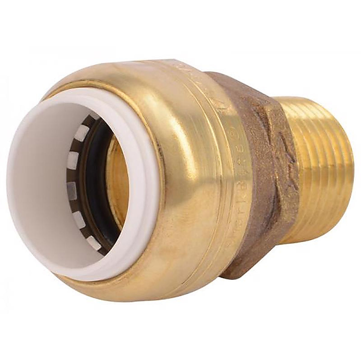 SharkBite - UIP134A - Push to Connect 3/4 in. IPS x 3/4 in. Dia. Push Brass Adapter