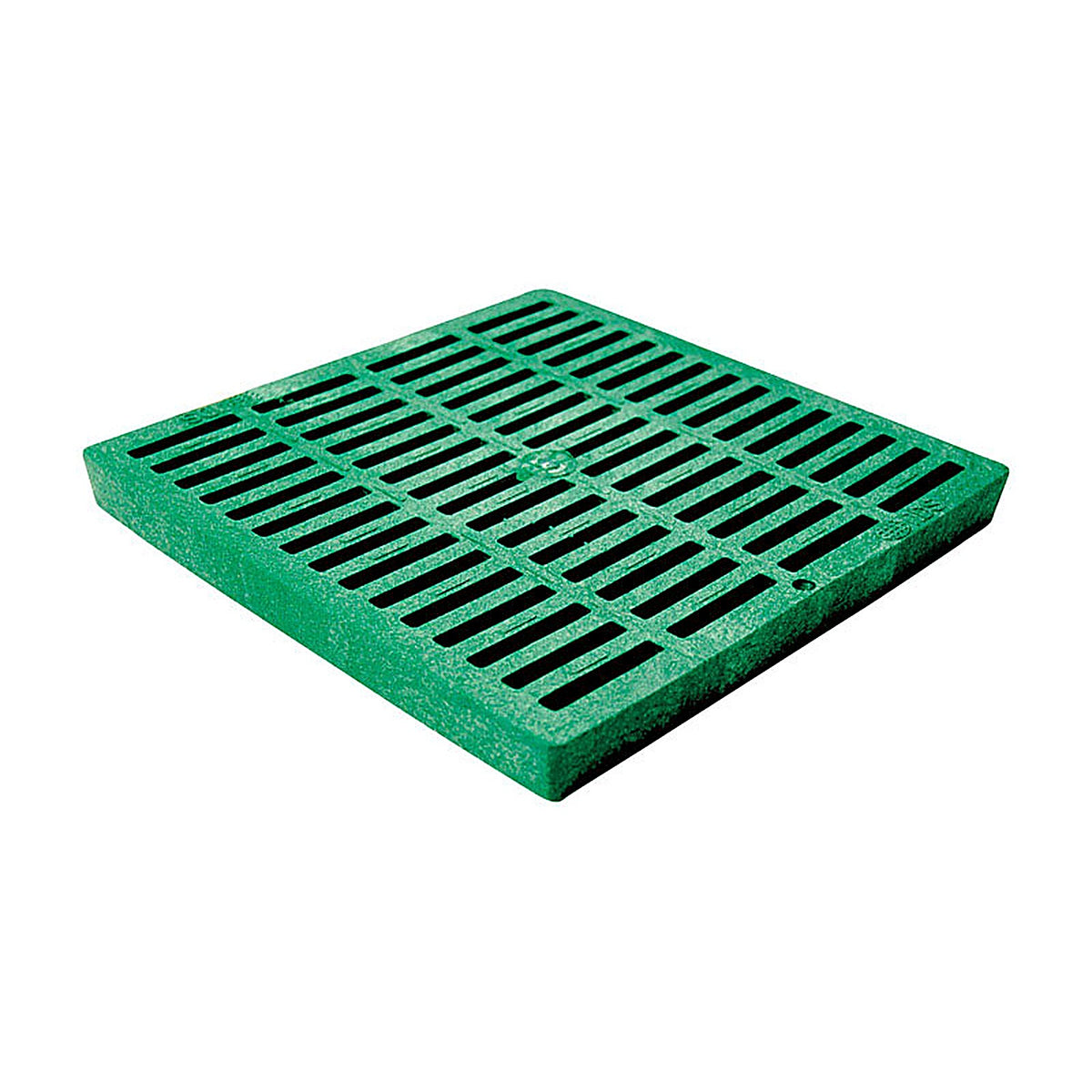 NDS - 1212 - 12 in. Green Square Polyethylene Drain Grate