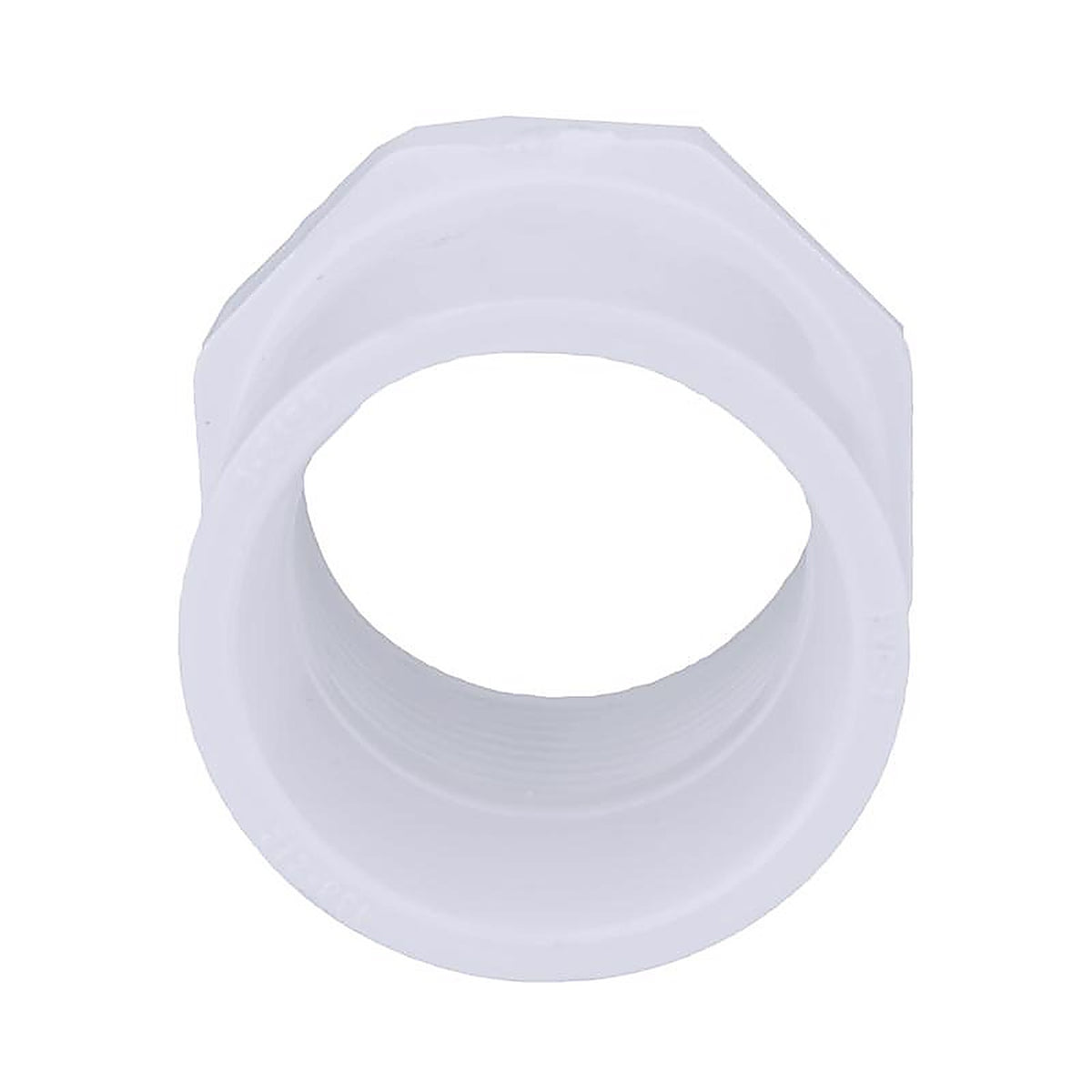 Charlotte Pipe - PVC021082000 - Schedule 40 1-1/2 in. Spigot x 1-1/4 in. Dia. FPT PVC Reducing Bushing