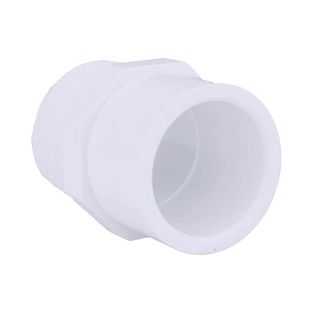 Charlotte Pipe - PVC021101100 - Schedule 40 1-1/4 in. MPT x 1-1/2 in. Dia. Slip PVC Adapter
