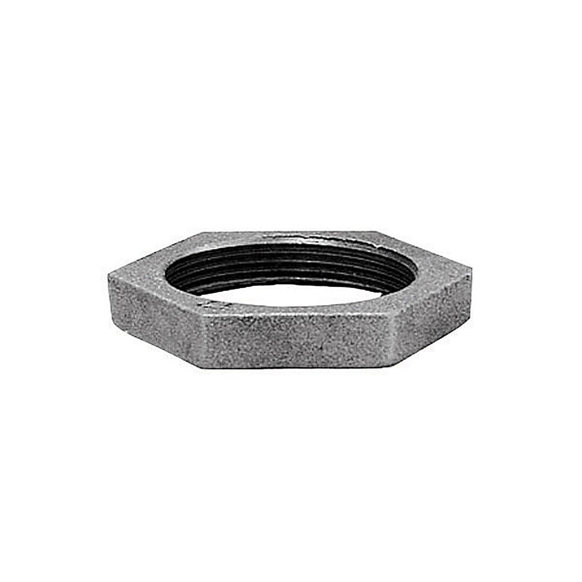 Anvil - 8700162657 - 1-1/4 in. FPT Galvanized Malleable Iron Lock Nut