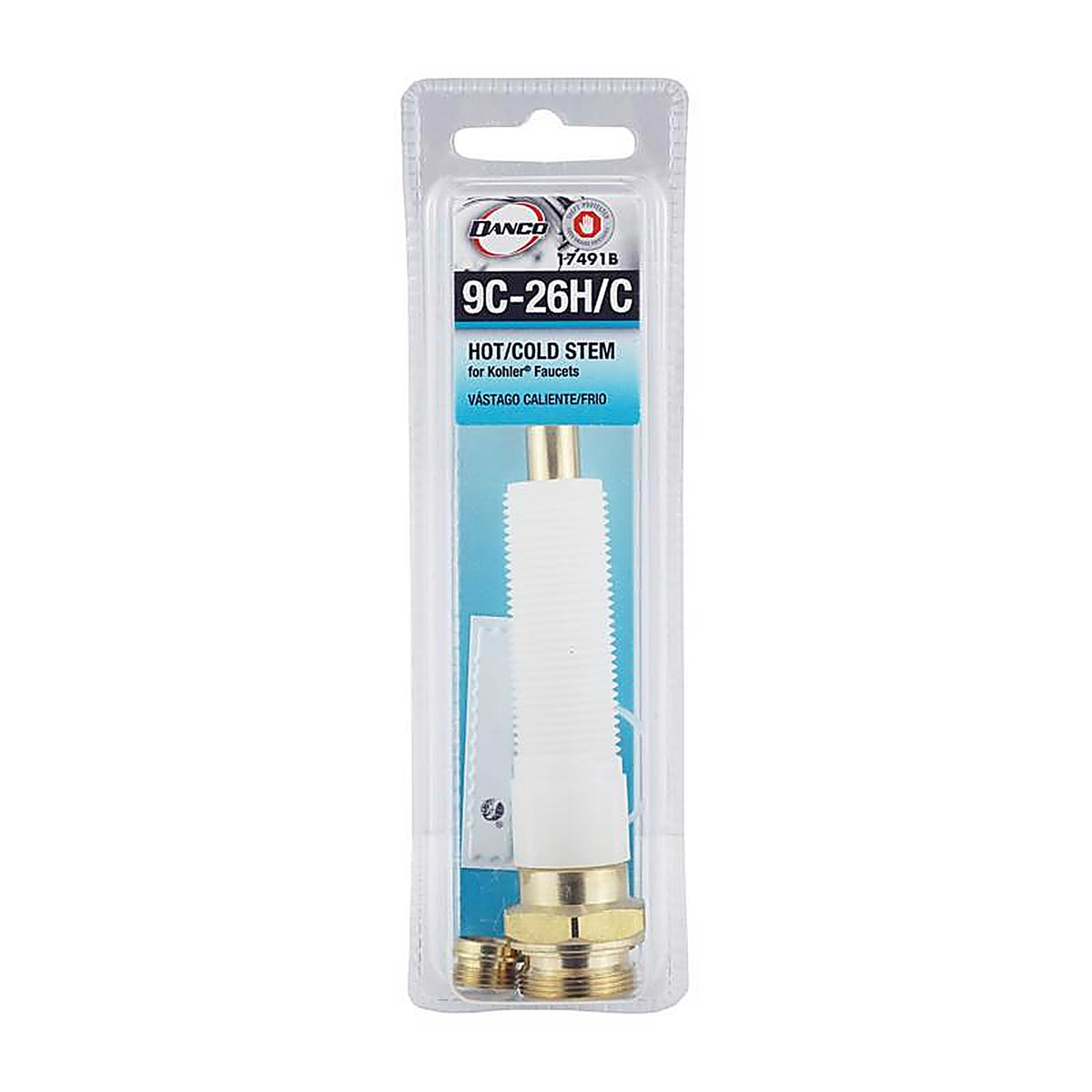 Danco - 9D0017491B - 9C-26H/C Hot and Cold Faucet Stem For Kohler