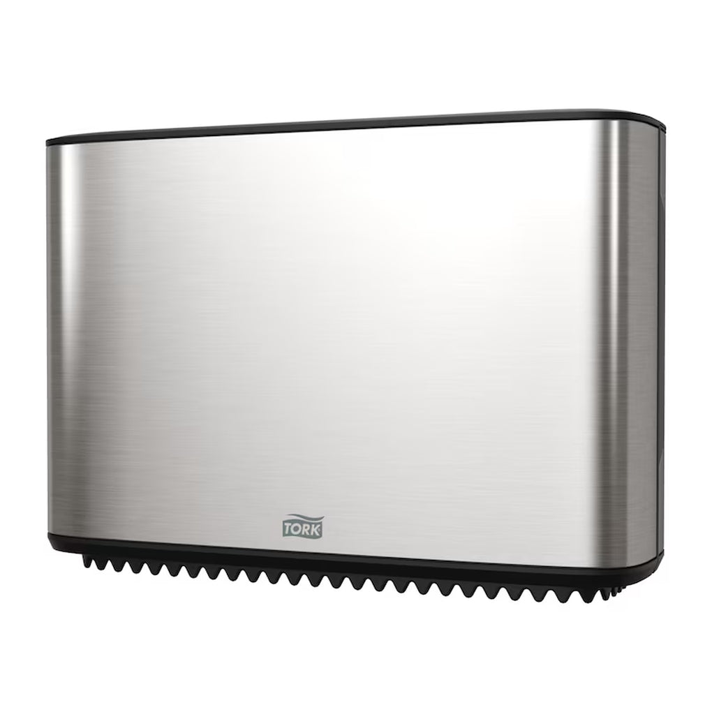 Tork - 465500 - Mini Jumbo Bath Tissue Dispenser, Stainless Steel