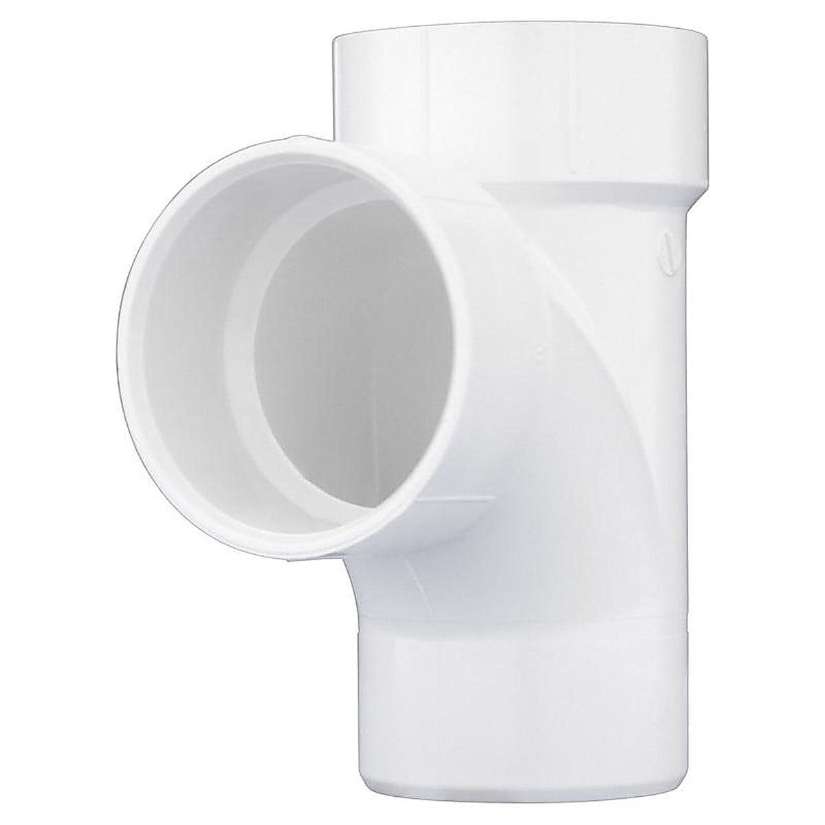 Charlotte Pipe - PVC004030600 - Schedule 40 1-1/2 in. Hub x 1-1/2 in. Dia. Hub PVC Sanitary Street Tee