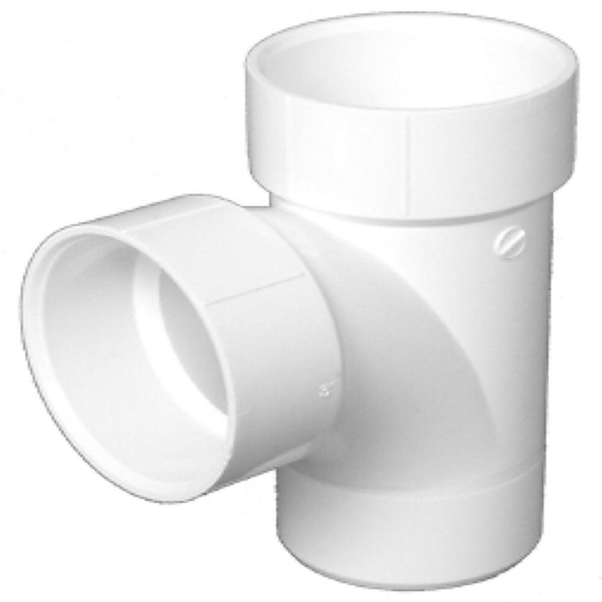 Charlotte Pipe - PVC004030800 - Schedule 40 2 in. Hub x 2 in. Dia. Hub PVC Sanitary Street Tee