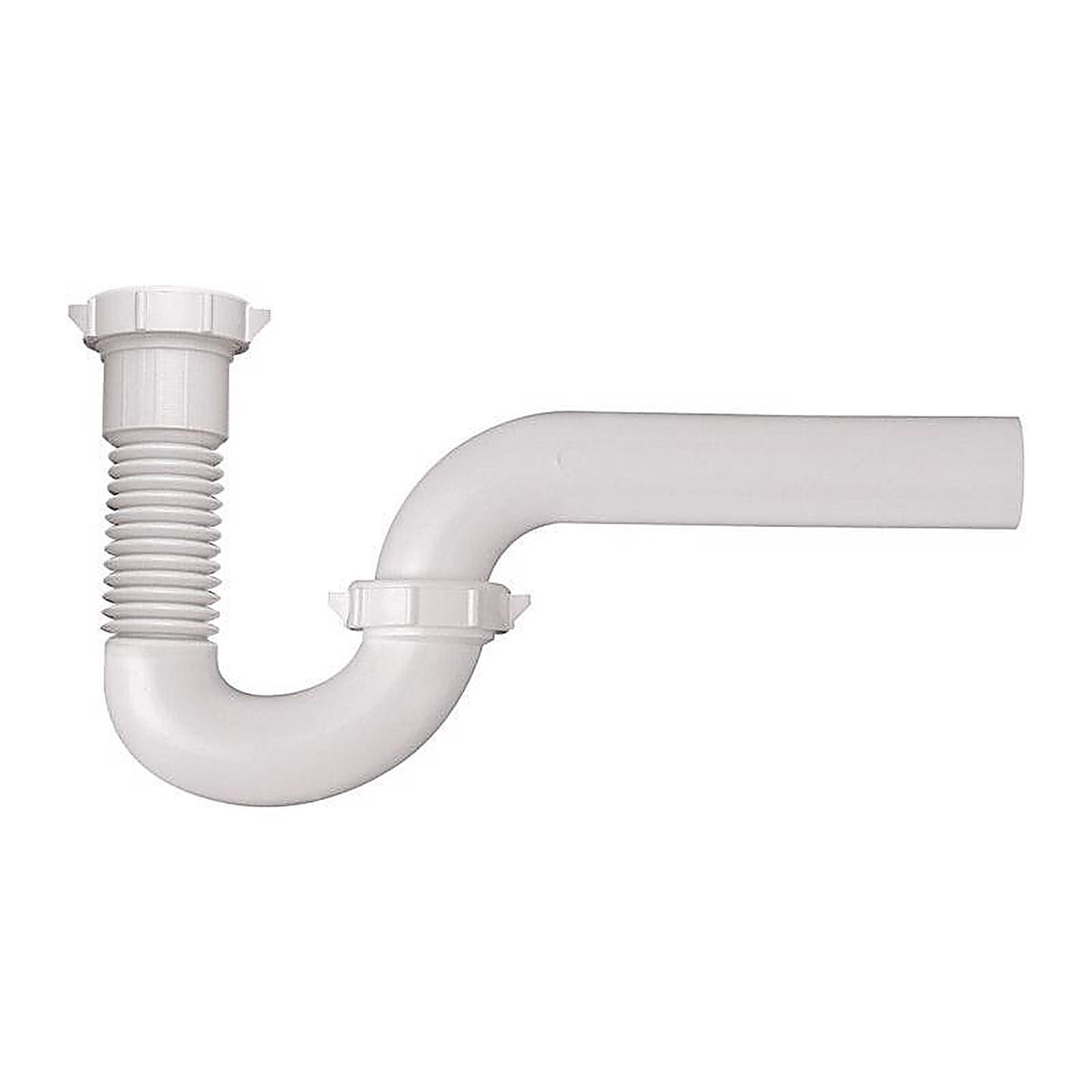 Plumb Pak - PP812-40 - Flex 'N Fix 1-1/2 in. Dia. Plastic P-Trap