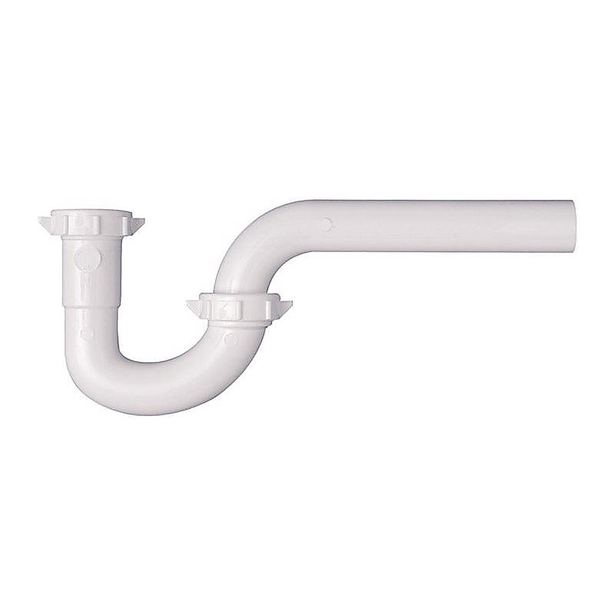 Plumb Pak - PP941W - 1-1/4 in. D Plastic P-Trap