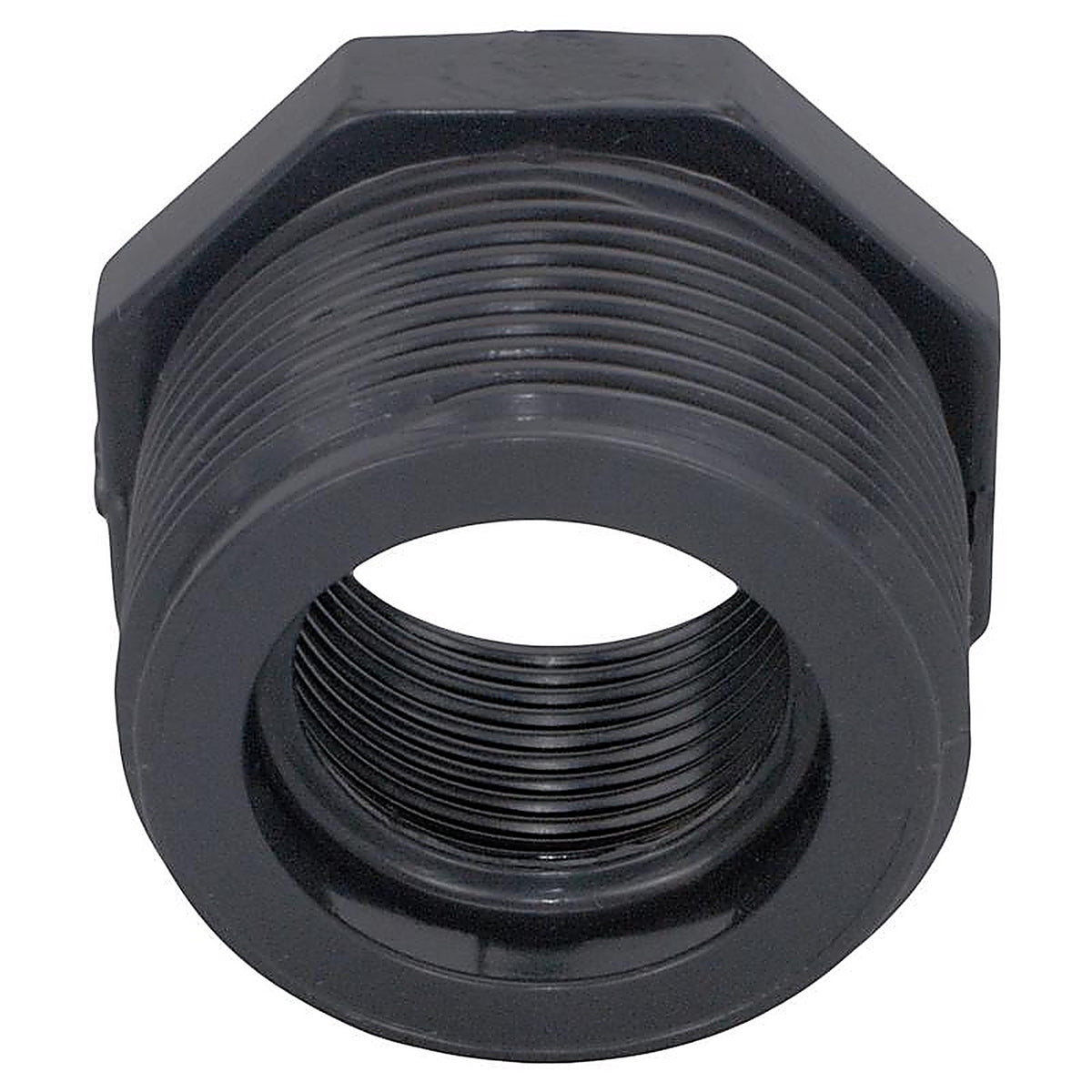 Charlotte Pipe - PVC082003600 - Schedule 80 1-1/2 in. MPT x 1 in. Dia. FPT PVC 7 in. Reducing Bushing