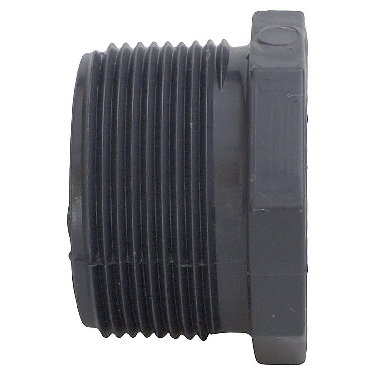 Charlotte Pipe - PVC082004800 - Schedule 80 2 in. MPT x 1-1/2 in. Dia. FPT PVC 7 in. Reducing Bushing
