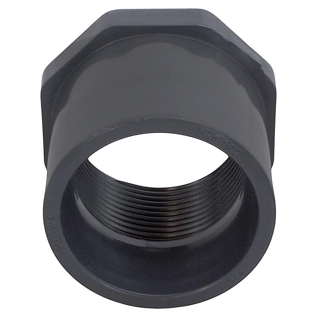 Charlotte Pipe - PVC081083600 - Schedule 80 1-1/2 in. Spigot x 1-1/4 in. Dia. FPT PVC Reducing Bushing