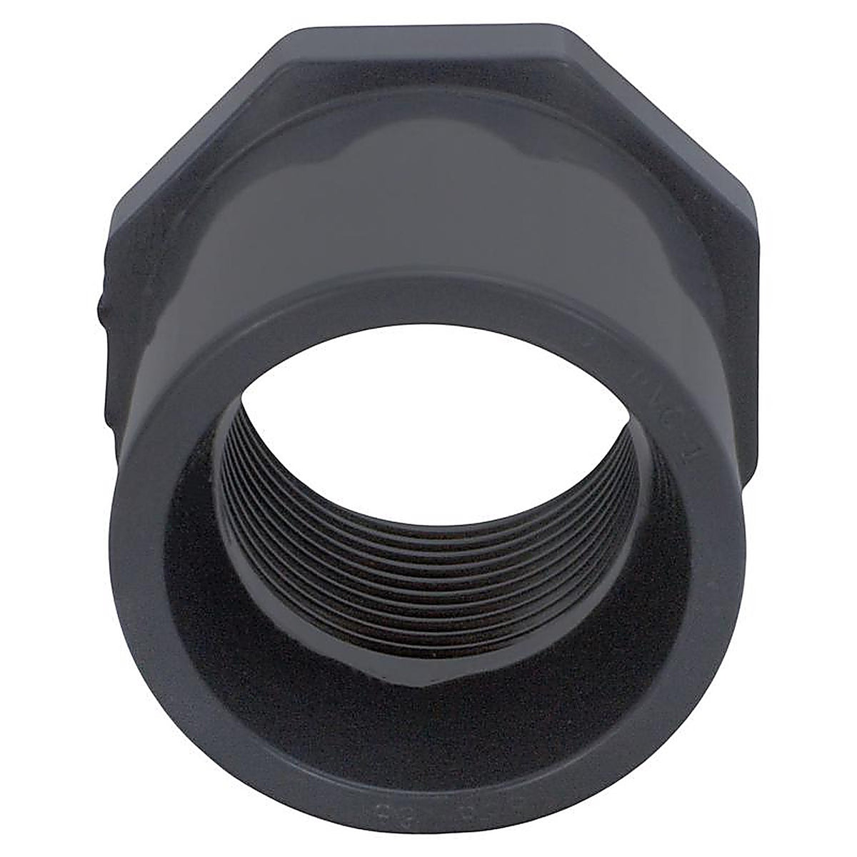 Charlotte Pipe - PVC081082800 - Schedule 80 1-1/4 in. Spigot x 1 in. Dia. FPT PVC Reducing Bushing