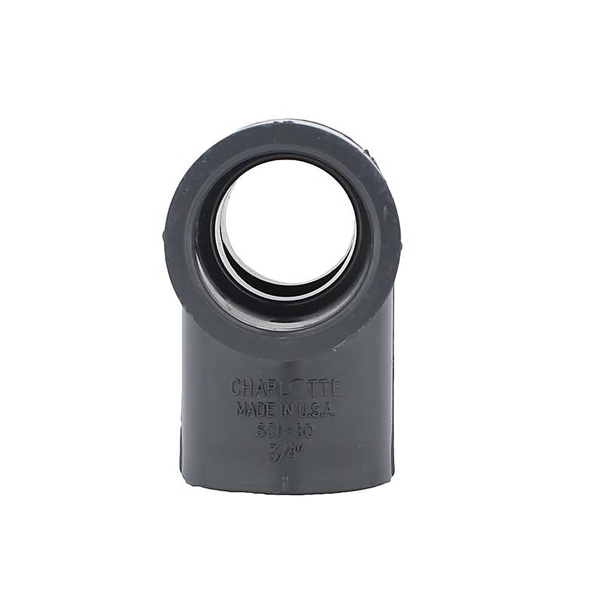 Charlotte Pipe - PVC084011200 - Schedule 80 3/4 in. Slip x 3/4 in. Dia. Slip PVC Tee