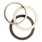 Plumb Pak - PP820-23 - 3-1/2 in. Natural Chrome Sink Strainer Locknuts