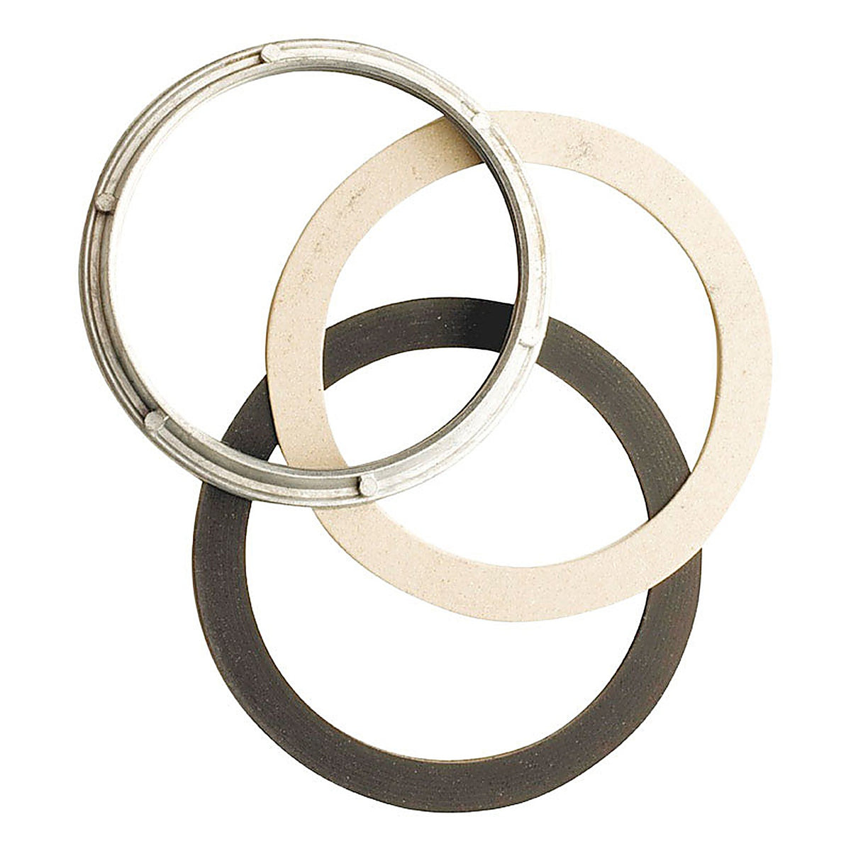 Plumb Pak - PP820-23 - 3-1/2 in. Natural Chrome Sink Strainer Locknuts