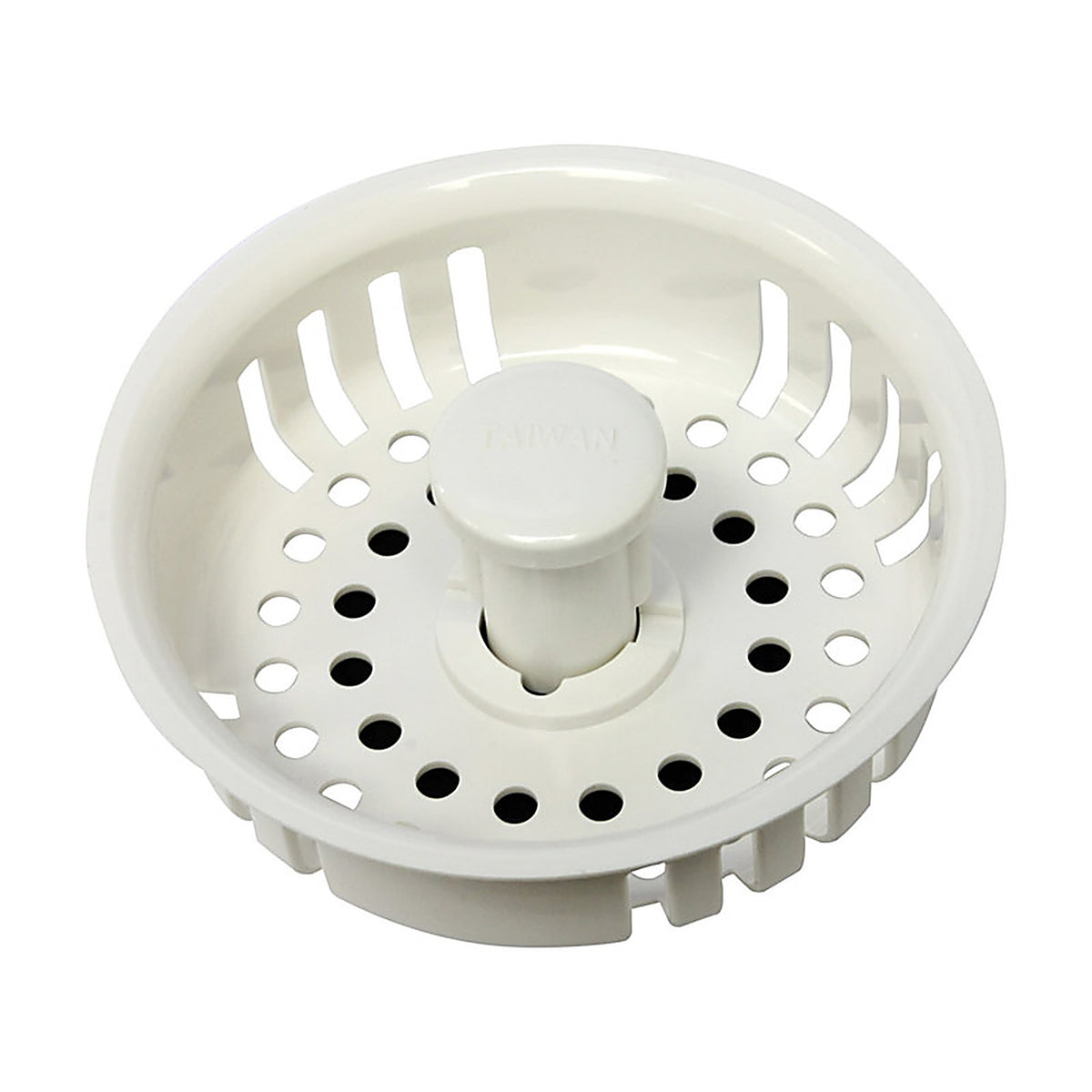 Plumb Pak - PP820-26 - Keeney 3-1/2 in. D Plastic Replacement Strainer Basket White