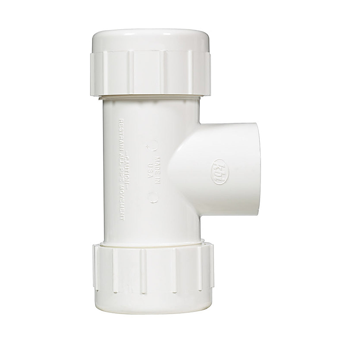 Homewerks - 511-48-112-112- - Schedule 40 1-1/2 in. Compression X 1-1/2 in. D Compression PVC Tee 1 pk