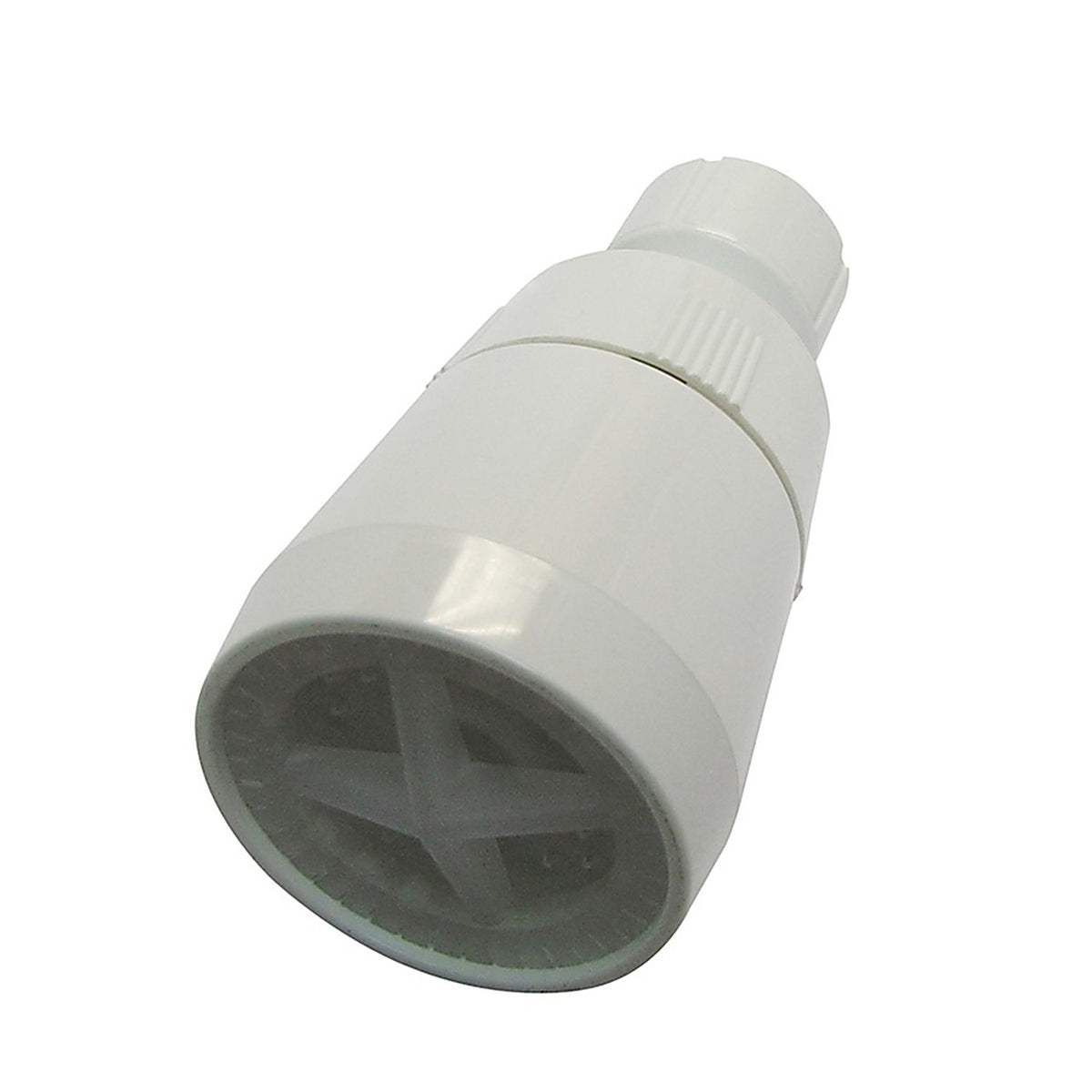 Plumb Pak - PP825-15 - White Plastic 1 settings Showerhead 2 gpm