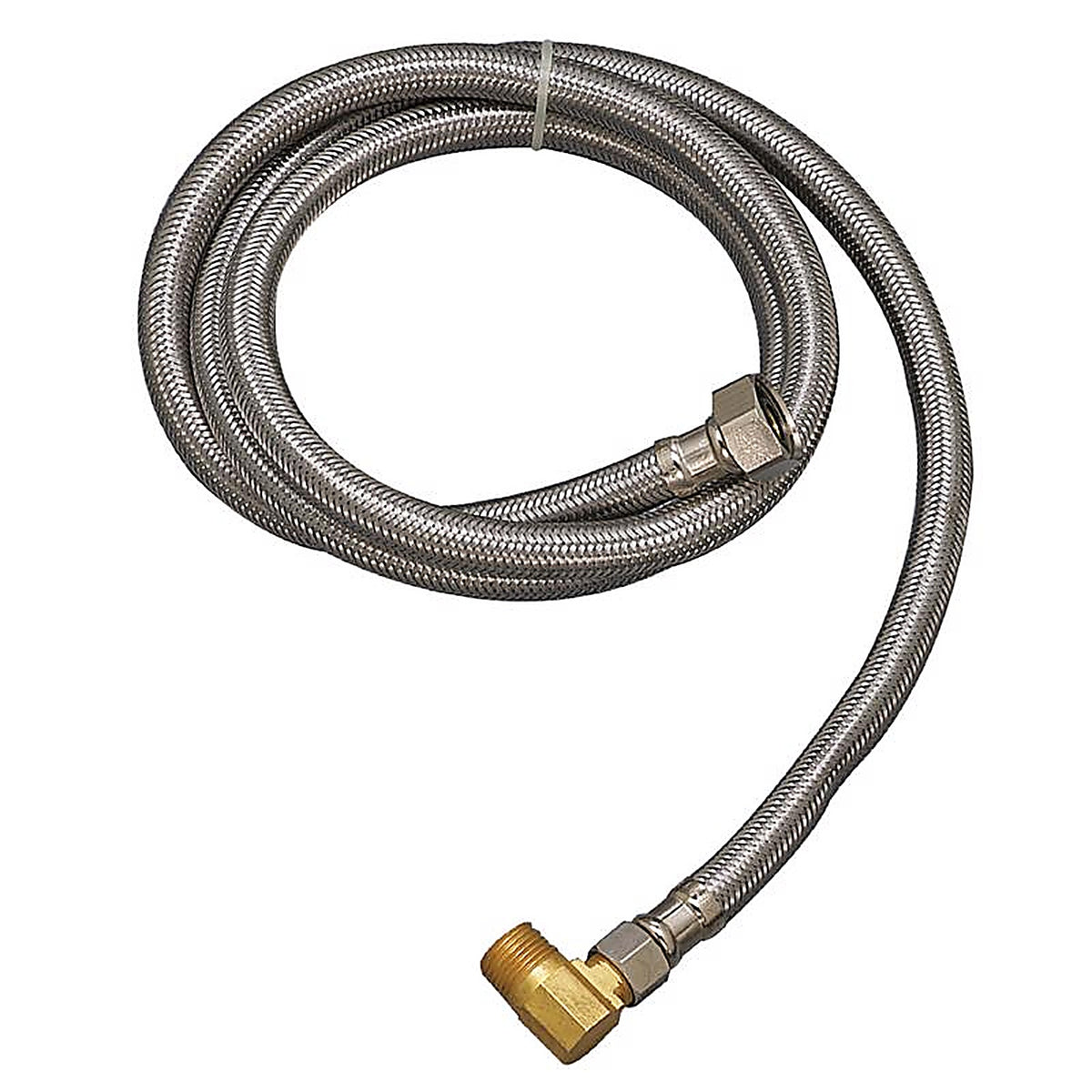 Plumb Pak - PP23836 - 1/2 in. FIP x 3/8 in. Dia. MIP 48 in. Stainless Steel Dishwasher Supply Line
