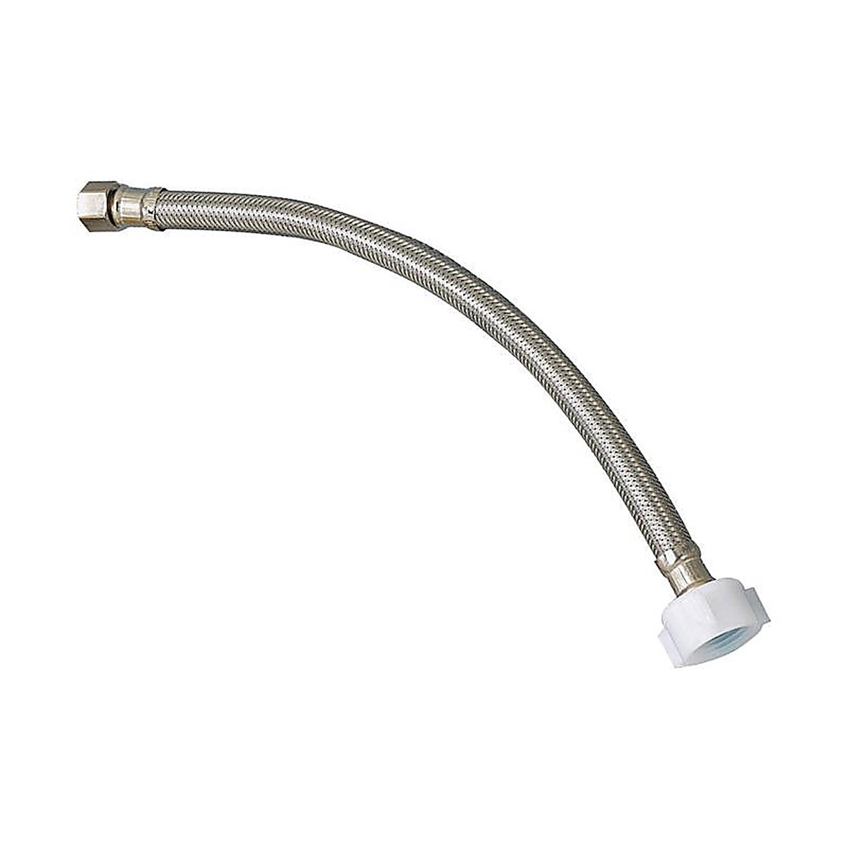 Plumb Pak - PP23804 - EZ 3/8 in. Compression x Ballcock 7/8 in. 9 in. Stainless Steel Toilet Supply Line
