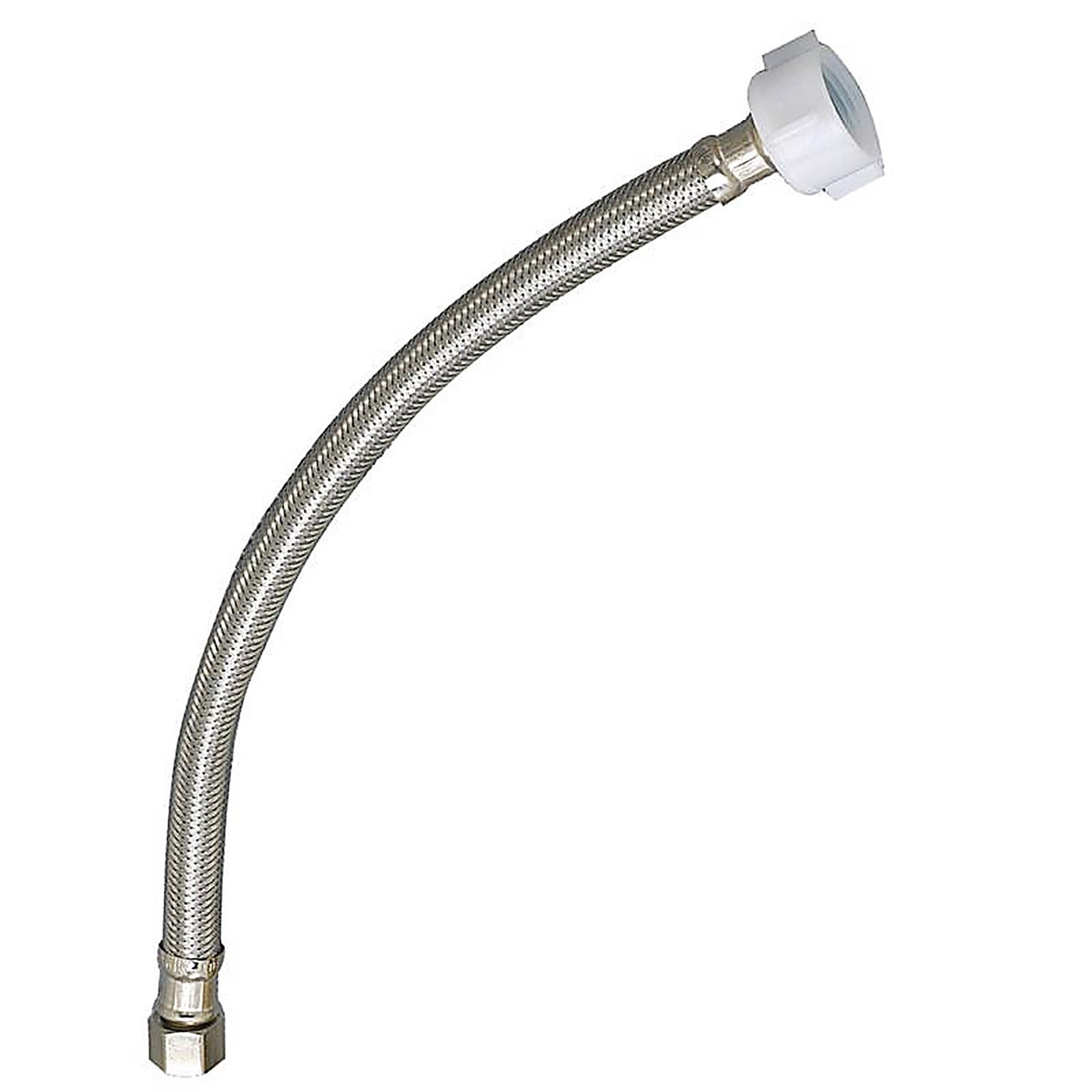 Plumb Pak - PP23804 - EZ 3/8 in. Compression x Ballcock 7/8 in. 9 in. Stainless Steel Toilet Supply Line