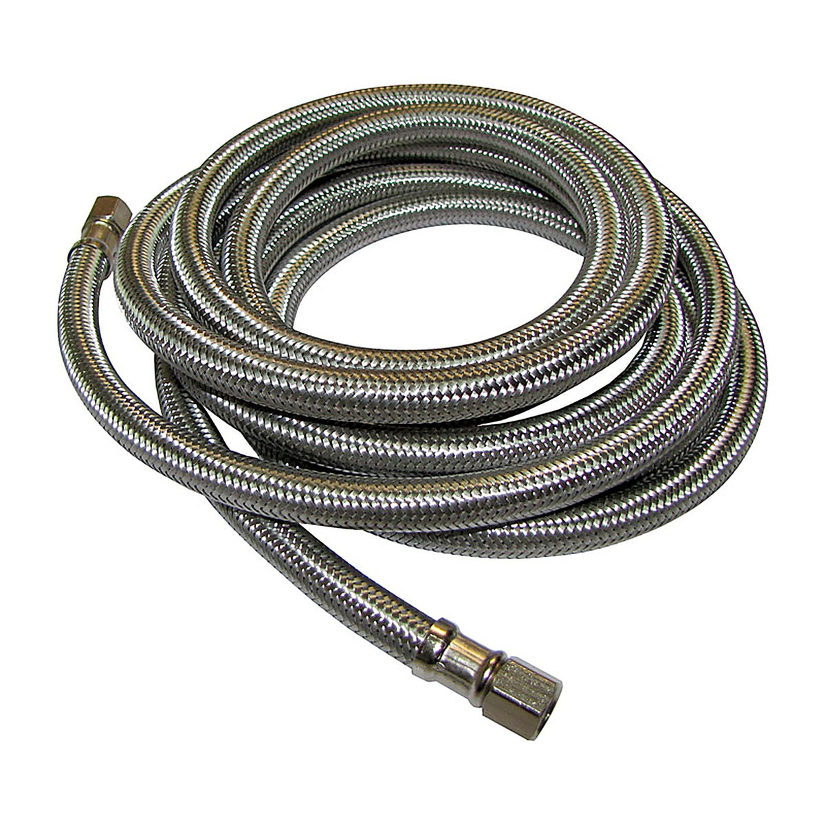 Plumb Pak - PP25523 - 1/4 in. Compression x 1/4 in. Dia. Compression 60 in. Stainless Steel Ice Maker Supply Line