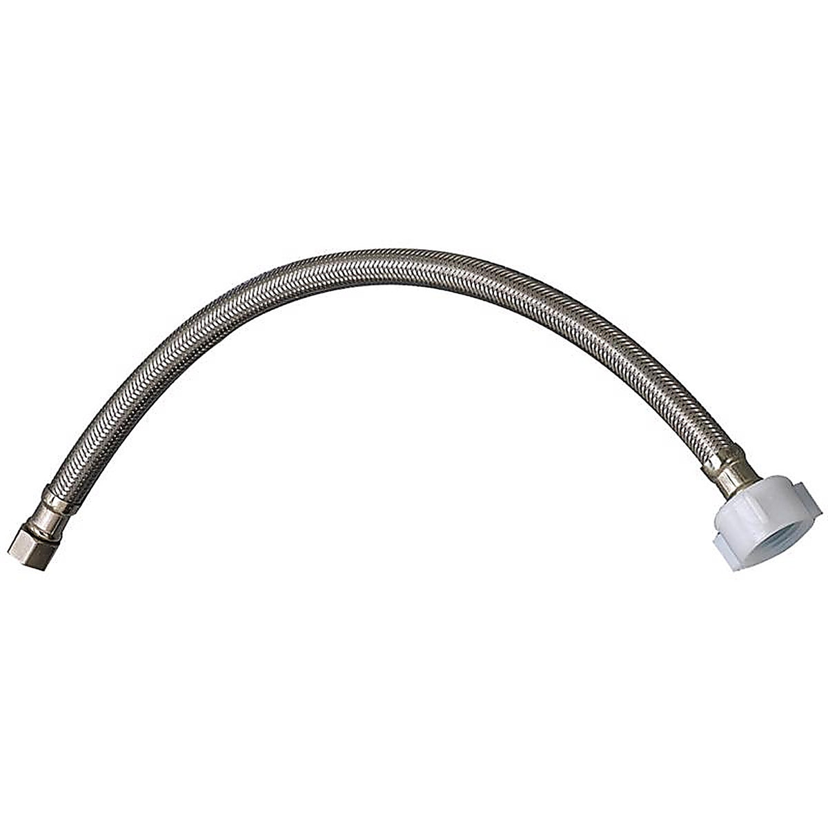 Plumb Pak - PP23807 - EZ 3/8 in. Compression x Ballcock 7/8 in. 16 in. Stainless Steel Toilet Supply Line