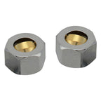 Plumb Pak - PP81PC - 3/8 in. Compression Brass Coupling Nut