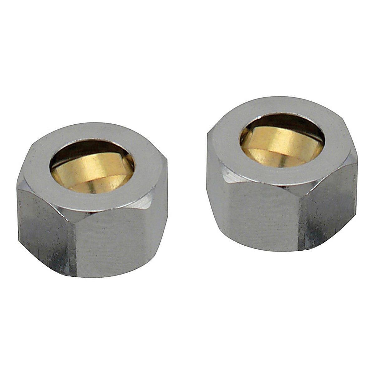 Plumb Pak - PP81PC - 3/8 in. Compression Brass Coupling Nut