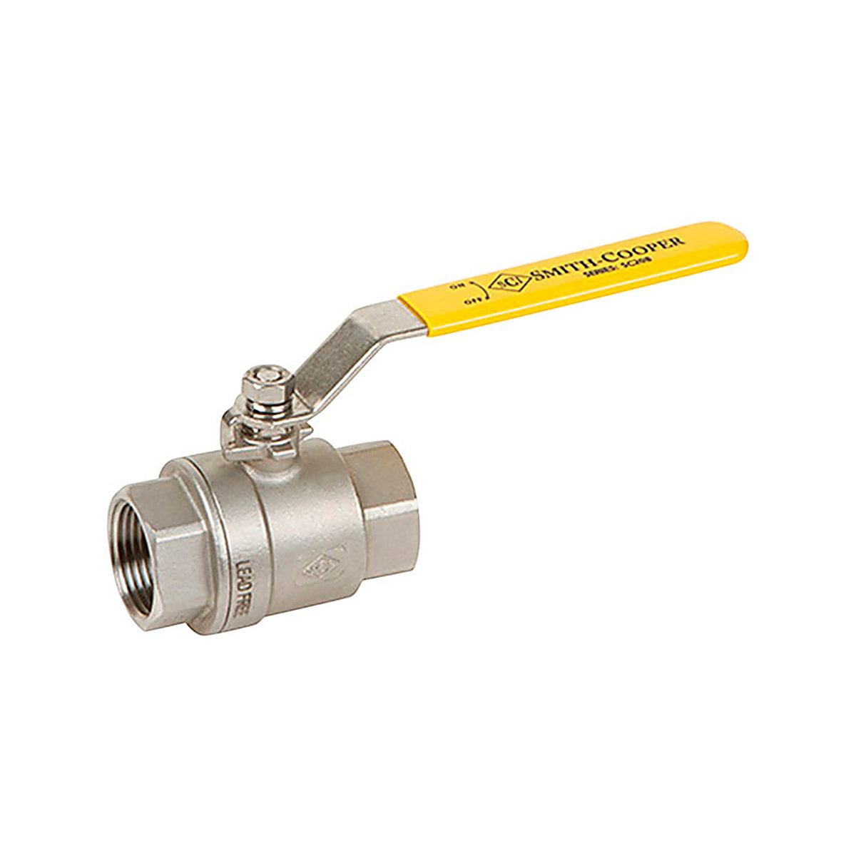 Smith-Cooper - 4373001040 - 3/4 in. 304 Stainless Steel FIP Ball Valve Full Port