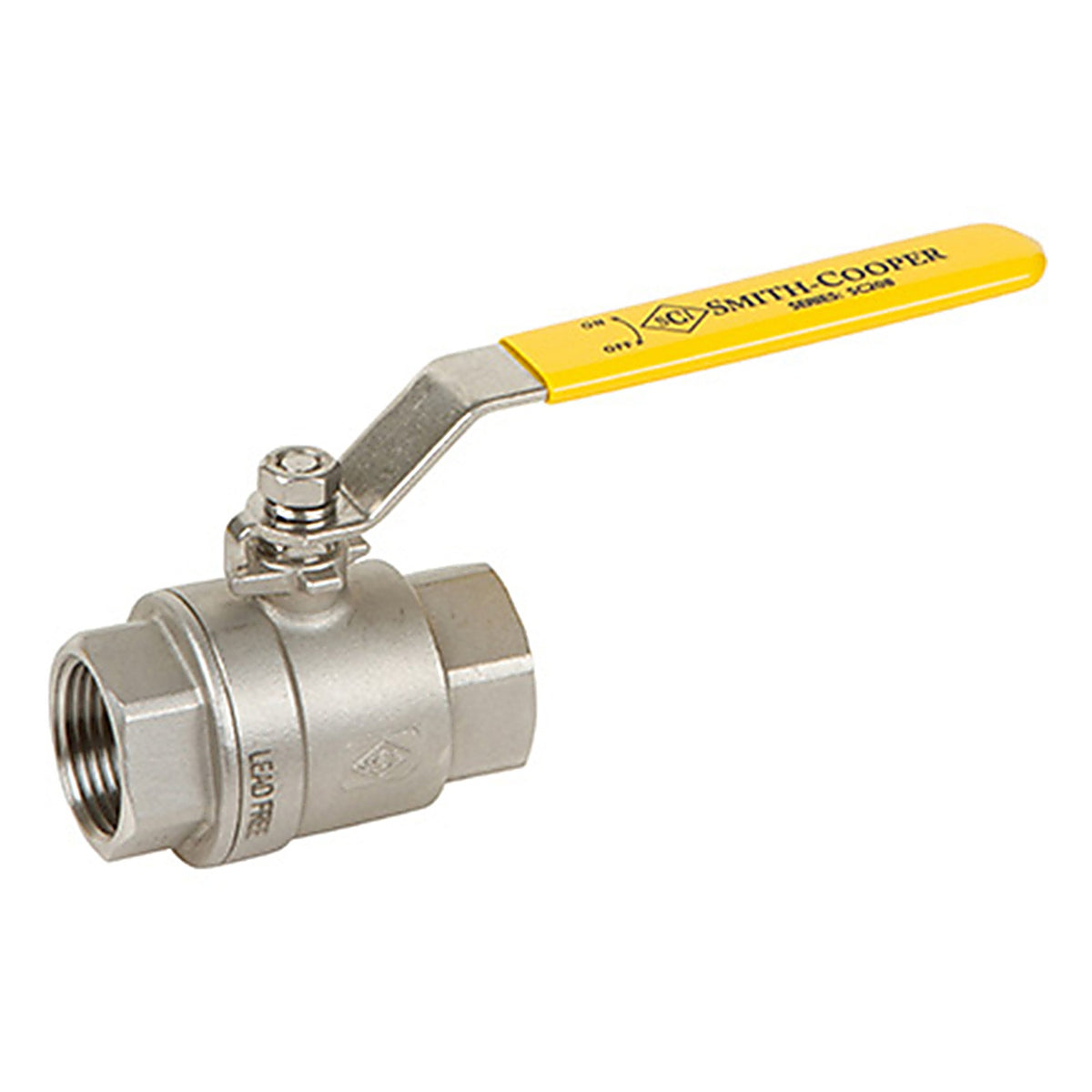 Smith-Cooper - 4373001020 - 3/8 in. Stainless Steel FIP Ball Valve Full Port
