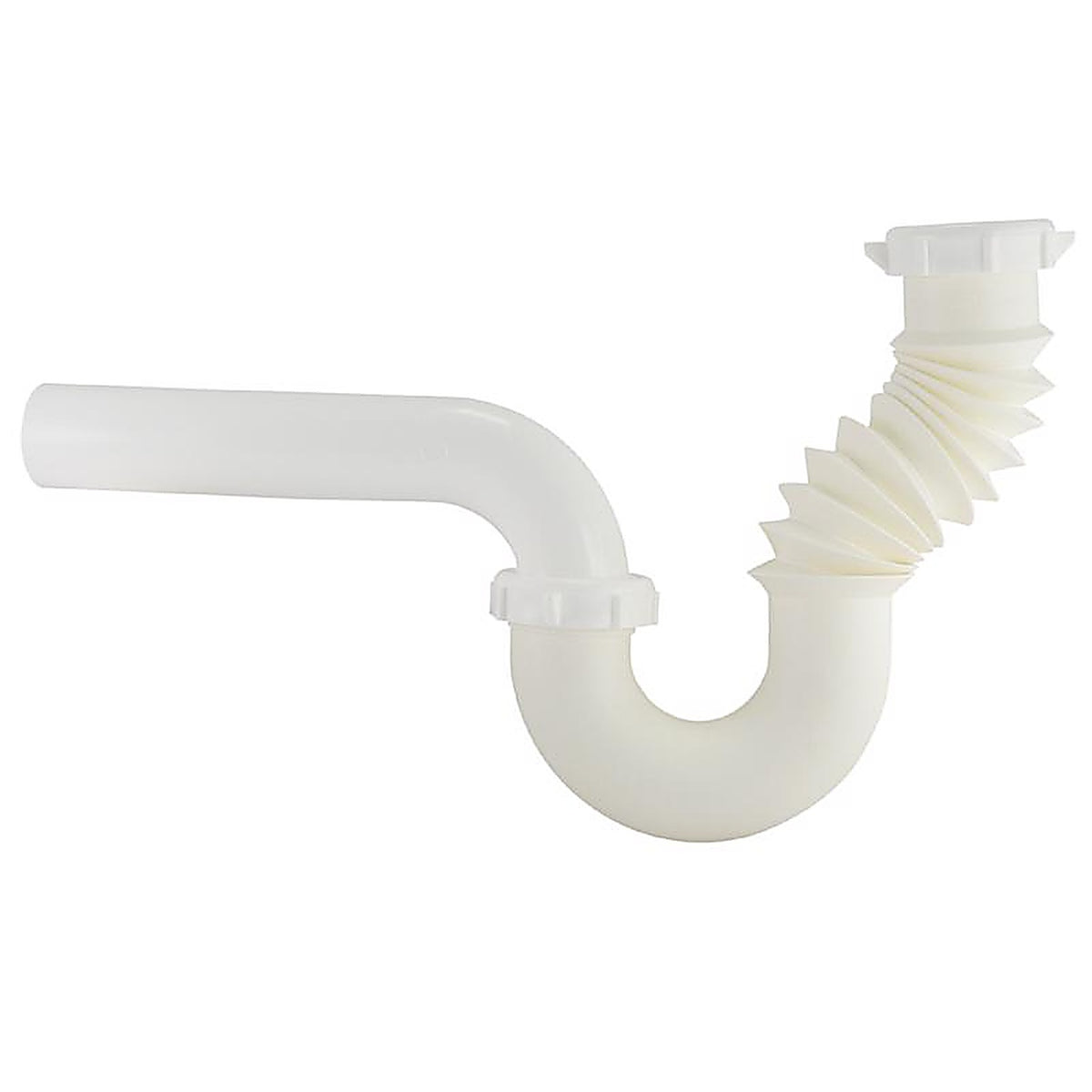 Plumb Pak - PP21240 - Flex N Fix 1-1/2 in. D X 12 in. L Plastic P-Trap