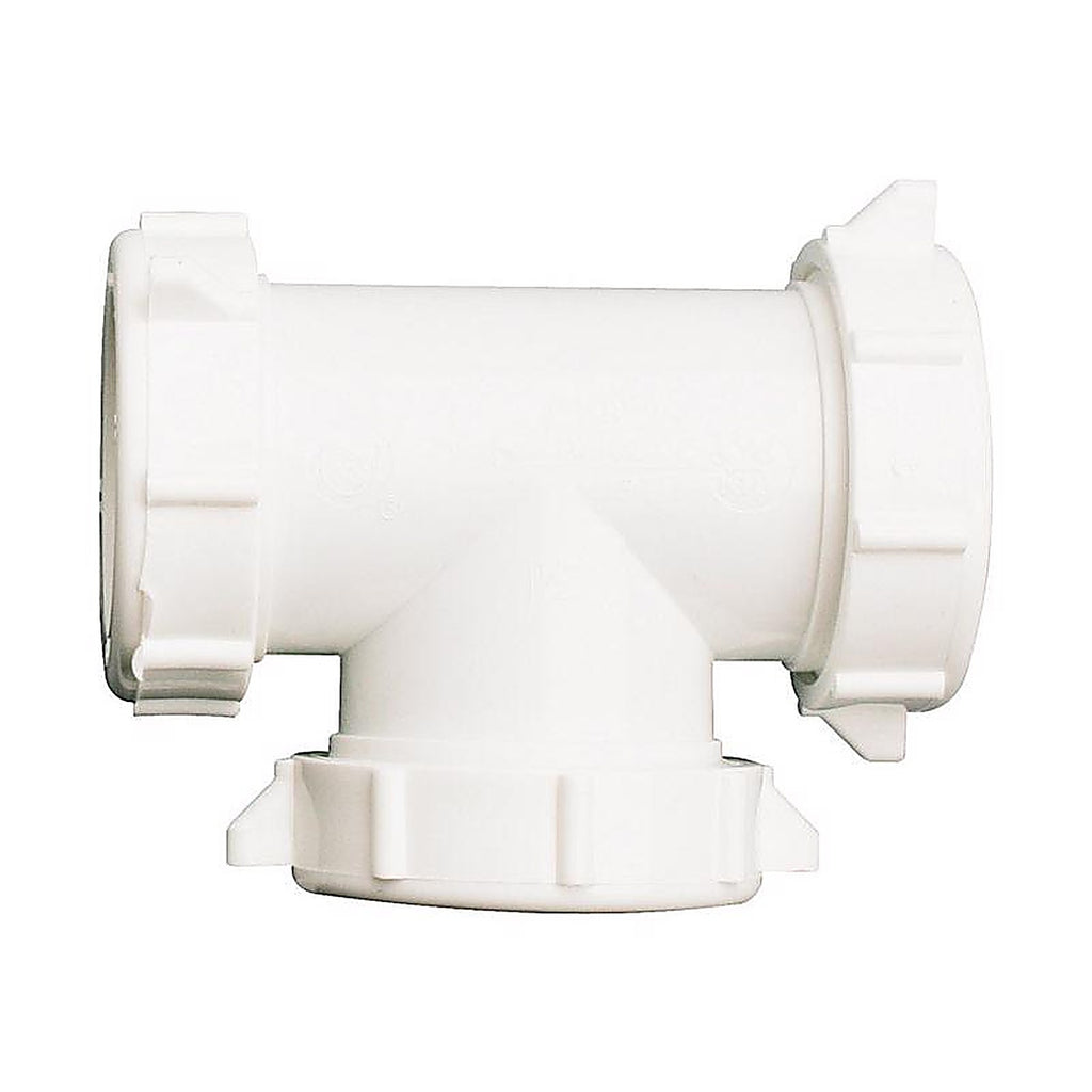 Plumb Pak - PP55-6W - 1-1/2 in. D Plastic 3-Way Coupling Tee