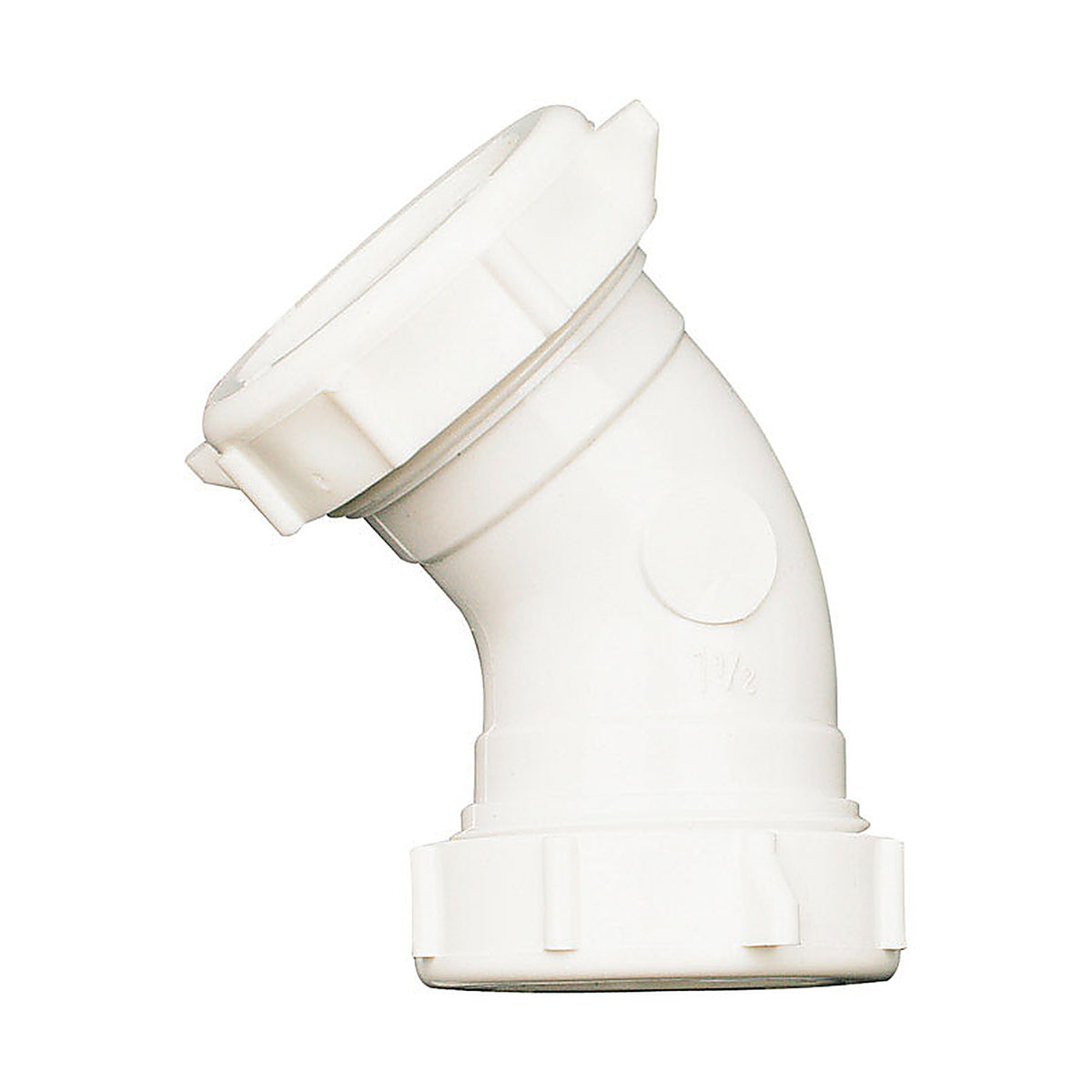 Plumb Pak - PP55-7W - 1-1/2 in. D Plastic 45 Degree Elbow