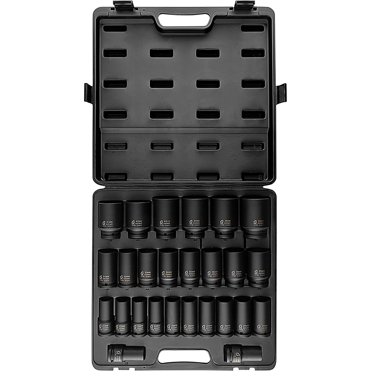 Sunex Tools - 4693 - 26 Pc. 3/4 in Drive Metric Deep Impact Socket Set
