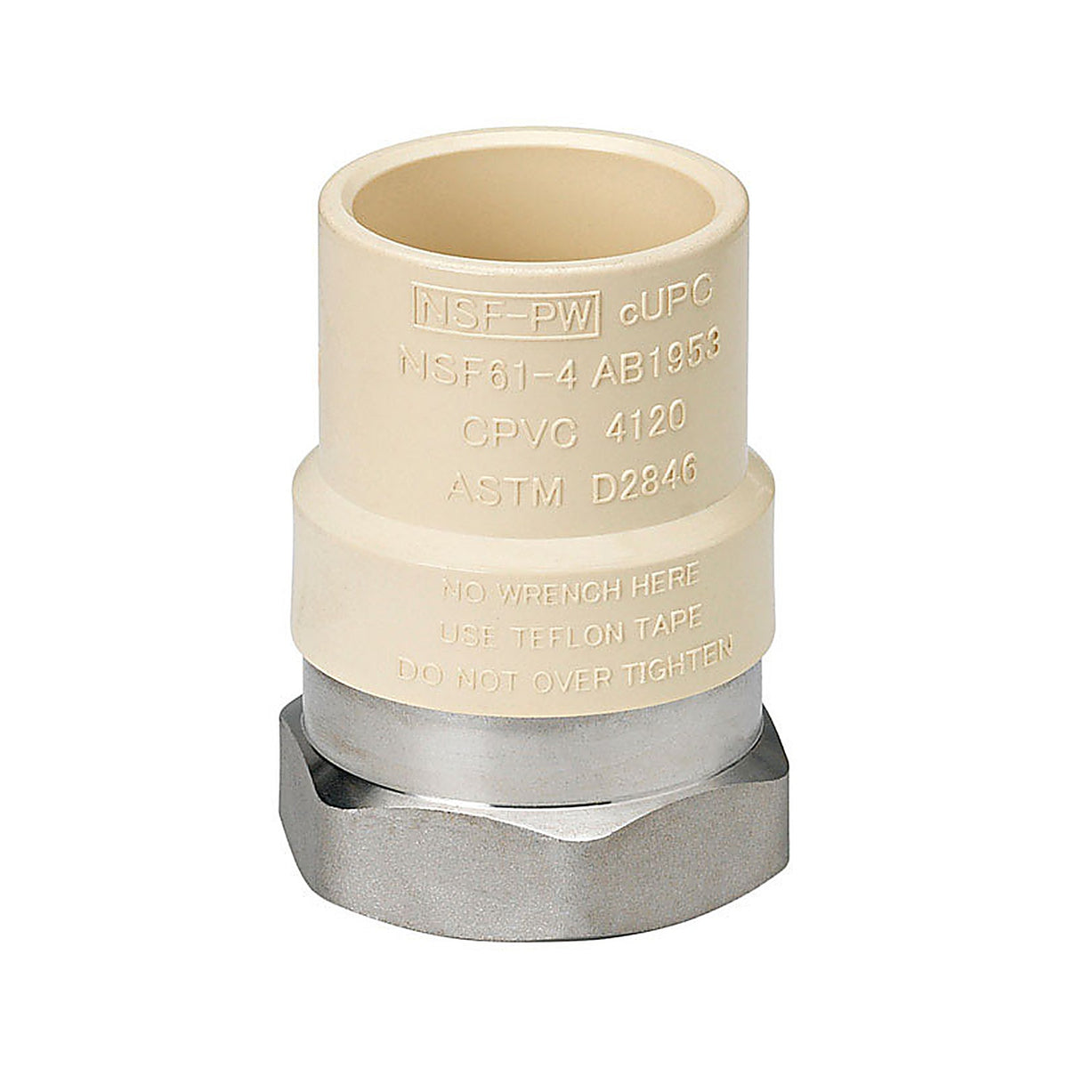 Homewerks - 541-34-34-B - Schedule 40 3/4 in. Slip x 3/4 in. Dia. FPT CPVC Transition Adapter