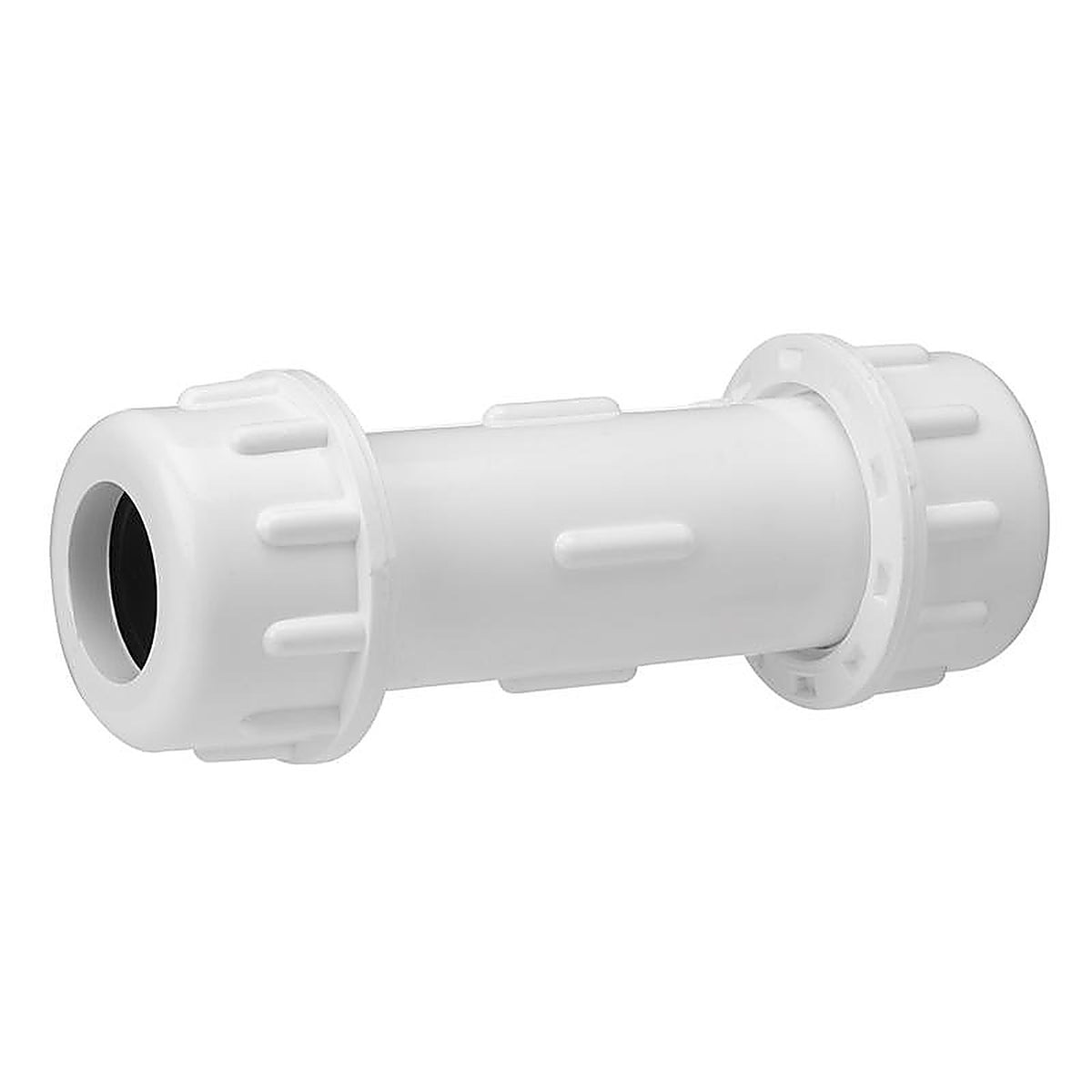 Homewerks - 511-43-2-2B - Schedule 40 2 in. Compression x 2 in. Dia. Compression PVC Repair Coupling