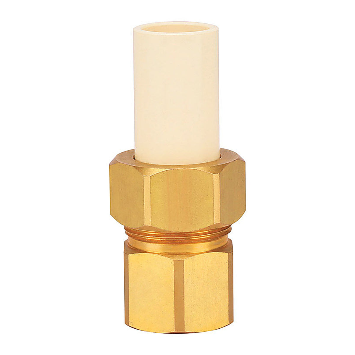 Homewerks - 545-34-34-B - Schedule 40 3/4 in. Compression x 3/4 in. Dia. FPT CPVC/Brass Adapter Coupling