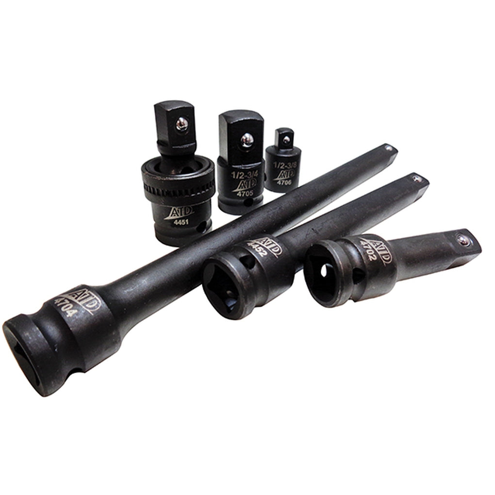 ATD - 4701A - 6 Pc. 1/2 in Drive Impact Accessory Set