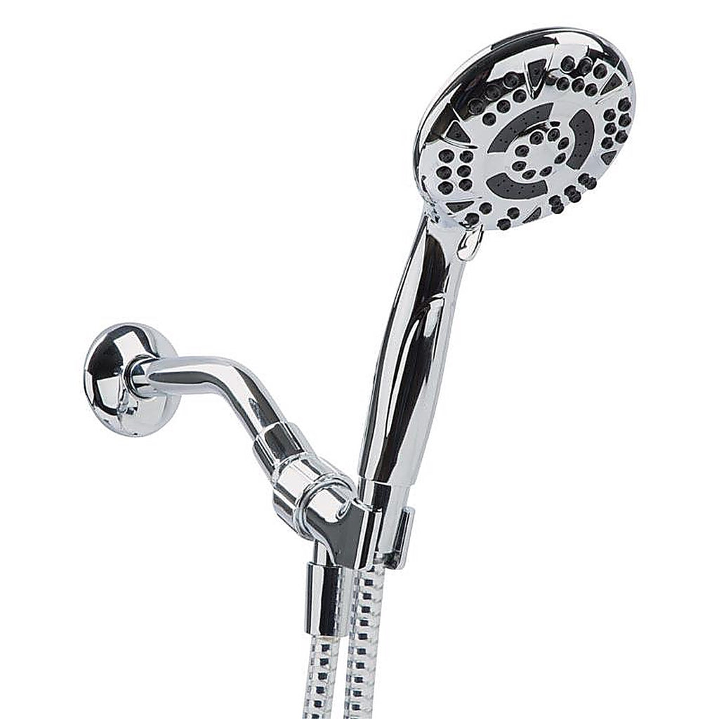 OakBrook - 520A5141CCP-WS - Chrome PVC 5 settings Handheld Showerhead 1.8 gal.