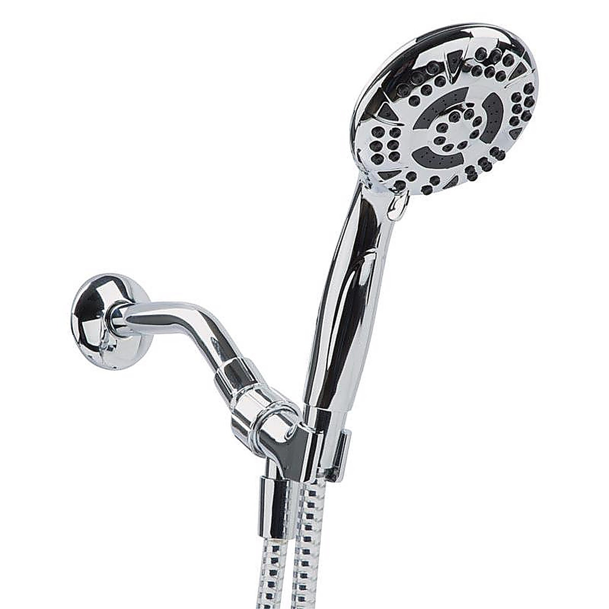 OakBrook - 520A5141CCP-WS - Chrome PVC 5 settings Handheld Showerhead 1.8 gal.