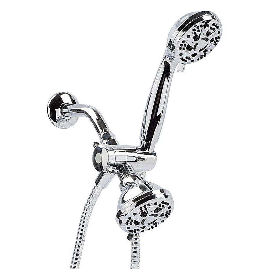 OakBrook - 520A50373CCPWR - Chrome PVC 5 settings Showerhead Combo 1.8 gal.