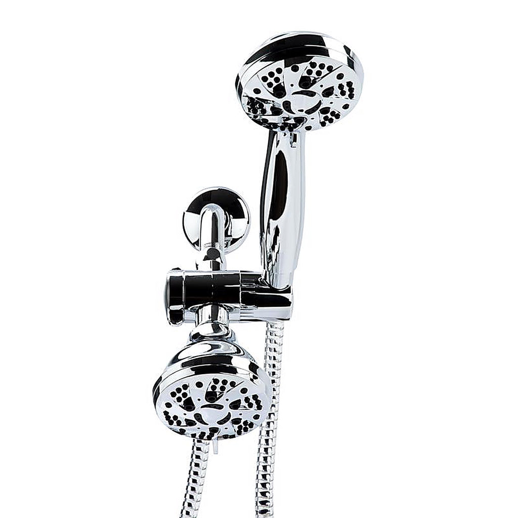 OakBrook - 520A50373CCPWR - Chrome PVC 5 settings Showerhead Combo 1.8 gal.